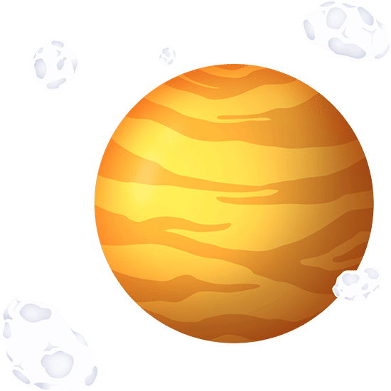Gold Planet graphic