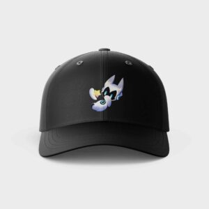 Spot Star hat black mockup