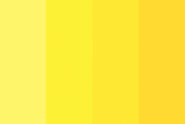 Yellow Color Pallet