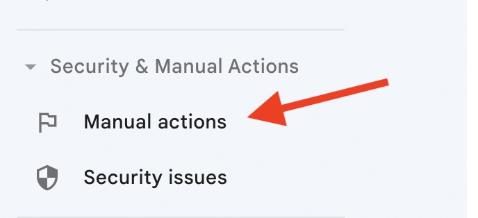 manual actions